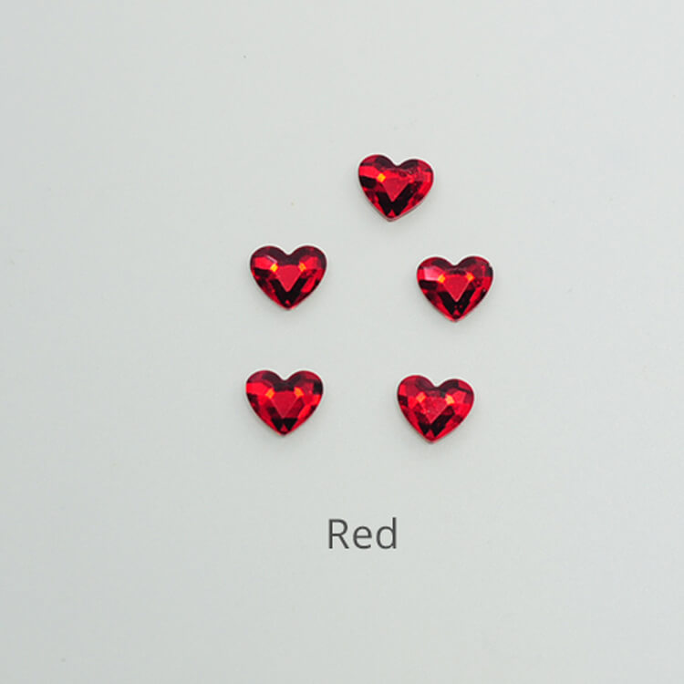 [ムーンストーン]ハートストーン(5x6mm) 5P