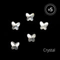 [ムーンストーン]蝶ストーン(5.5mm) 5P