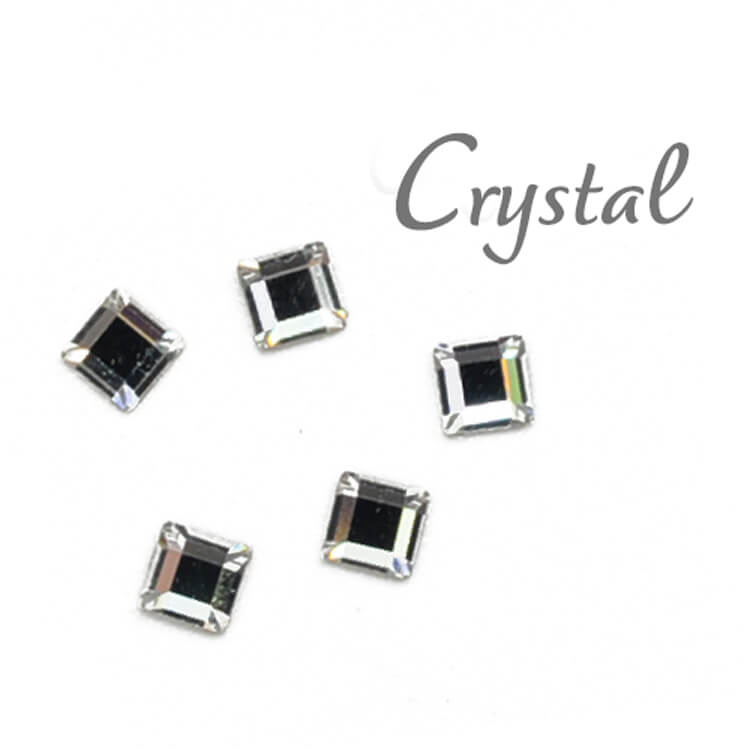 [スワロフスキー] #2400 スクエア (3mm)