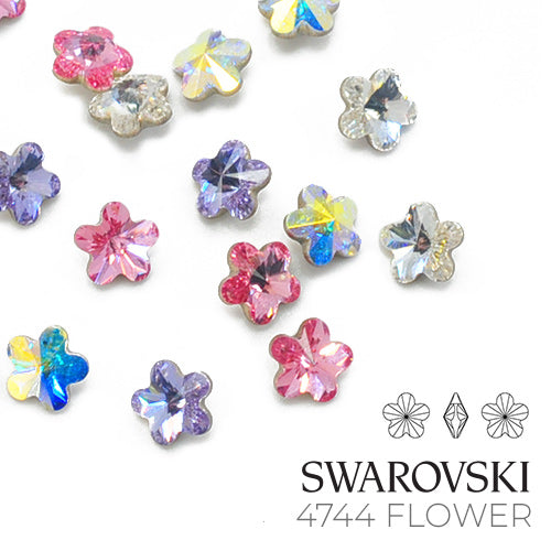[スワロフスキー] 4744 Flower 6mm