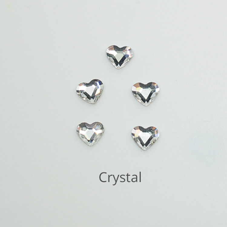 [ムーンストーン]ハートストーン(5x6mm) 5P