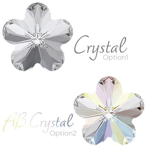 [スワロフスキー] 4744 Flower 6mm