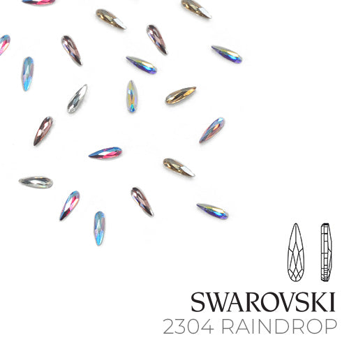 [スワロフスキー] 2304 Raindrop 6mm